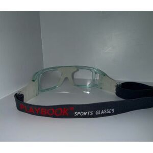 Playbook Sports Glasses | Clear Protective Athletic Eyewear- Non Prescription